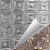 Hand Painted - Wall and Ceiling Patterns - #200 - 24"x24" -  Espresso Gold
(This is reference for Finish only not the design)