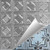  Carnivale - Hand Painted - Wall and Ceiling Patterns - #207 - 24"x24" - French Blue