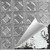  Carnivale - Hand Painted - Wall and Ceiling Patterns - #207 - 24"x24" - Shabby Chic White