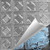  Carnivale - Hand Painted - Wall and Ceiling Patterns - #207 - 24"x24" - Shabby Chic Blue