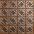  Carnivale - Shanko - Hand Painted - Wall and Ceiling Patterns - #207 - 24"x24" -  Antique Rustic Black