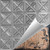 Criss-Cross - Hand Painted - Tin Ceiling Tile - #205 - 24"x24" - Shabby Chic Copper (This is reference for Finish only not the design)