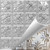 Florentine - Hand Painted - Tin Ceiling Tile - #210 - 24"x24" - Steel Rust (This is reference for Finish only not the design)