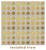 Casablanca VI - FAD Hand Painted Ceiling Tile 24 in X 24 in - #CTF-020-6 Installed view