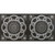 Faux Tin Ceiling Tile - Glue Up - 24" x 48" - #509 - Antique Silver