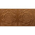 Faux Tin Ceiling Tile - Glue Up - 24" x 48" - #509 - Copper