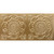 Faux Tin Ceiling Tile - Glue Up - 24" x 48" - #509 - Gold