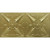 Faux Tin Ceiling Tile - Glue Up - 24" x 48" - #510 - Brass