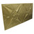 Faux Tin Ceiling Tile - Glue Up - 24" x 48" - #510 - Brass Side View