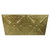 Faux Tin Ceiling Tile - Glue Up - 24" x 48" - #510 - Brass in Side view