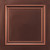 Faux Tin Ceiling Tile - 24X24 - Antique Copper  - #503