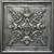 Heritage Weave - Faux Tin Ceiling Tile - 24 in x 24 in - #DCT07 - Aged Silver