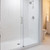 Herringbone Tile - MirroFlex - Tub and Shower Walls - Gloss White - Installed