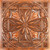 Milan - Faux Tin Ceiling Tile - 24 in x 24 in - #DCT10 - Archaic Copper