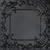 Tin Plated Steel - Wall and Ceiling Patterns - #515 - 24"x24" - Black