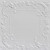 Tin Plated Steel - Wall and Ceiling Patterns - #515 - 24"x24" -  White