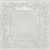 Tin Plated Steel - Wall and Ceiling Patterns - #515 - 24"x24" -  Eggshell White