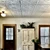 Butterfly Meadow - Tin Plated Steel - Wall and Ceiling Patterns - #535 - Steel - 24"x24" -  Installed in Living and Dining Room