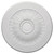 Ekena Millwork 20" Ceiling Medallion | Primed Urethane, Fits Canopies Up To 3-7/8", Classic Design