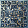 DCT10  Smoked Gold - Faux Tin Ceiling Tile