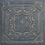 3 Full Hand-Painted Styrofoam Tiles Sample Pack - Charcoal Copper