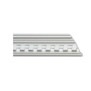 Dentil Glue-up Styrofoam Crown Molding 5" Wide 6.5 ln. ft. Long Sample - #GK 17