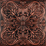 3 Full Hand-Painted Styrofoam Tiles Sample Pack - Black Copper
