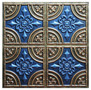 Wrought Iron IV - FAD Hand Painted Ceiling Tile - #CTF-008-4