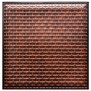 Rustic Lattice VI - FAD Hand Painted Ceiling Tile - #CTF-017-6