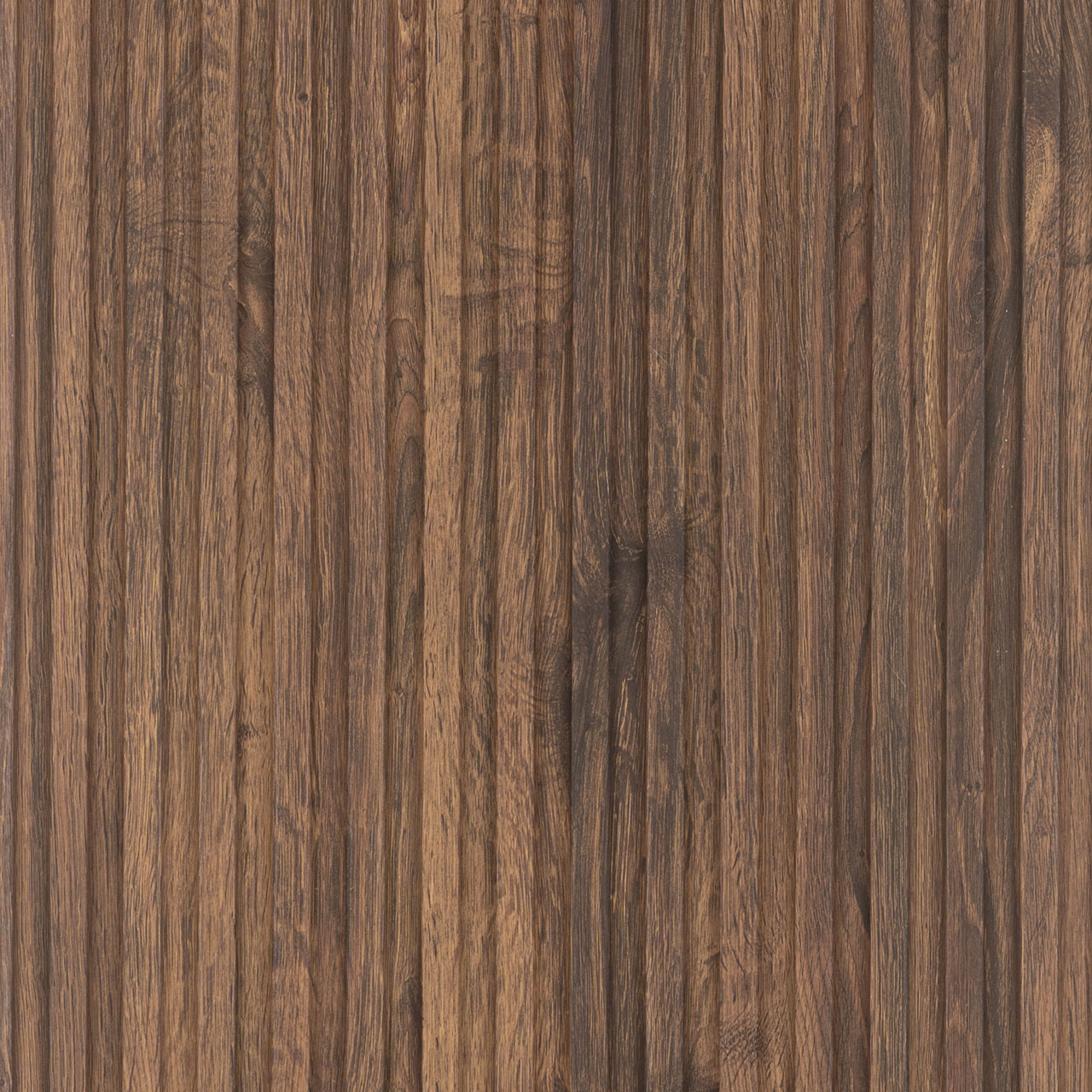 Small Slats Walnut Polystyrene Wood Slat Walls 94.5x12 