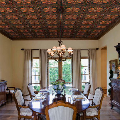 Helena - Faux Tin Ceiling Tile - #337