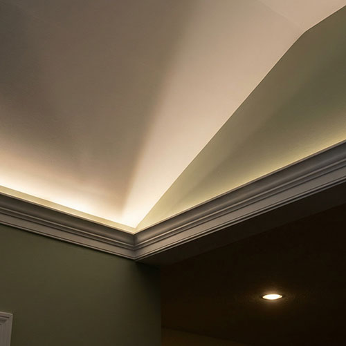 LED Lighting - DIY Crown Molding