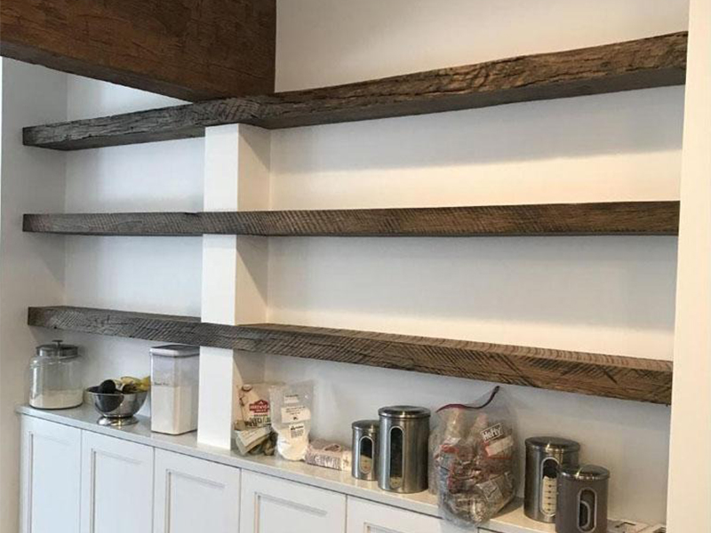 Faux Wood Burnished Honey Dew