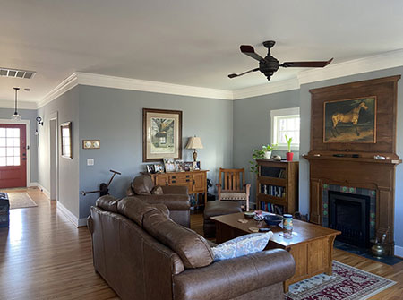 DIY Foam Crown Molding - 8 in. Wide 8 ft. Long - #CCM8