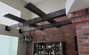 Faux Wood Beams