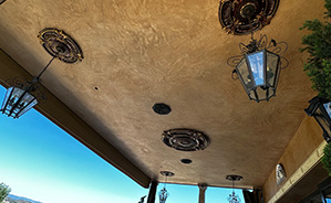 Hand Painted Ceiling Medallion