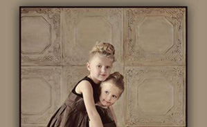 Photography Backdrop Using Ceiling Tiles