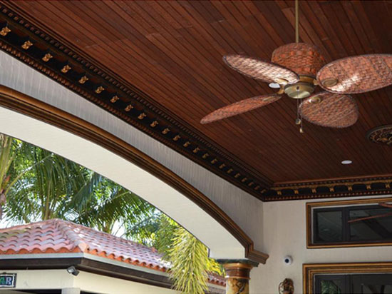 Fine Art Deco Hand Painted Crown Molding &ndash; #CMF-026