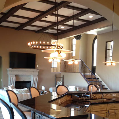 Faux Wood Beams Lifestyle Image