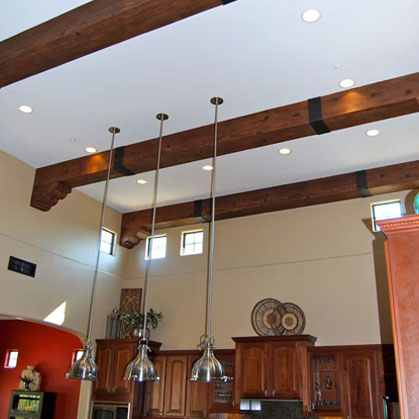 Faux Wood Beams Lifestyle Image