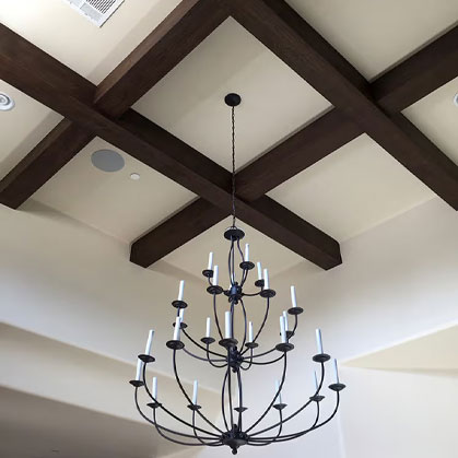 Faux Wood Beams Lifestyle Image