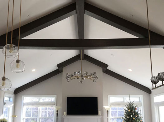 Faux Wood Beams – Espresso