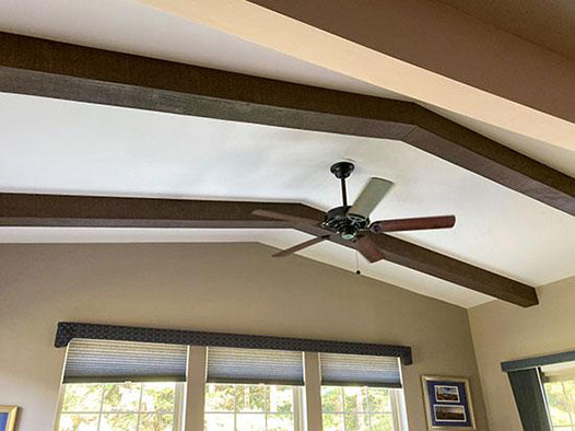 Faux Wood Beams – Dark Walnut