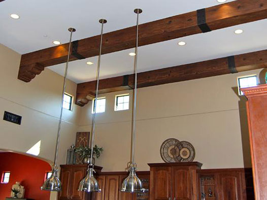 Faux Wood Beams – Oak