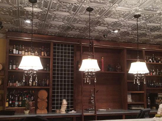 My Beautiful Damaris - Faux Tin Ceiling Tile - 24 in x 24 in - #258 - Silver My Beautiful Damaris - Faux Tin Ceiling Tile - 24 in x 24 in - #258 - Silver