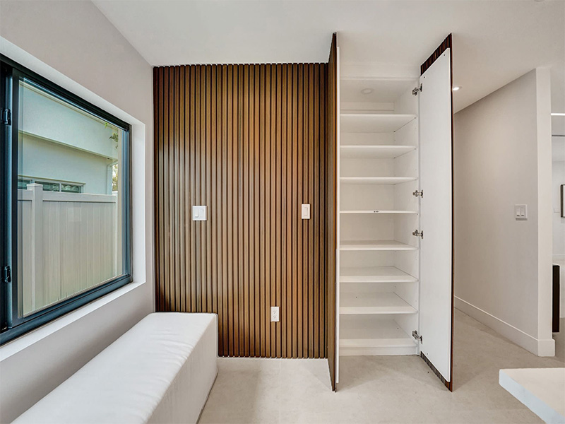 Linear WPC Wall Slat Panels