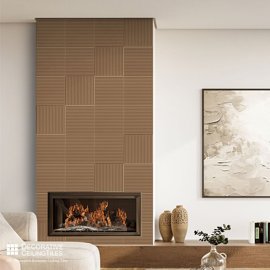 Peel and Stick - Faux Tin Wall Panels - 9001