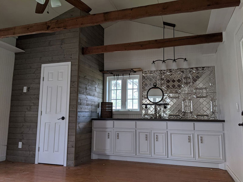 Pros & Cons of Using Tin Ceiling Tiles as a Backsplash ...