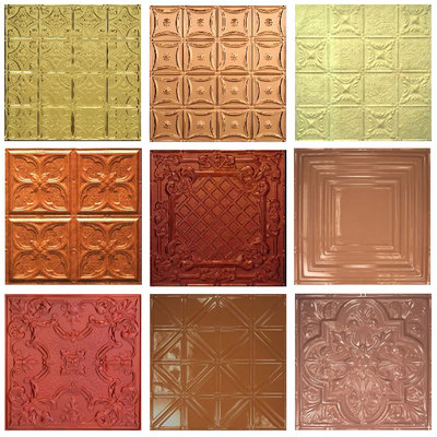 Tin Tiles Custom 5 Piece Sample Pack