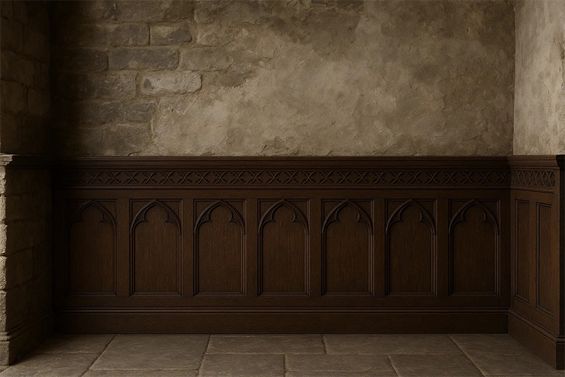 Wainscoting - Middle Age